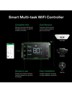 Controlador Ambiental VIVOSUN GrowHub E42A WiFi 1.18 kg 2