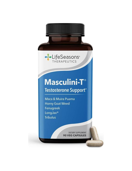 LifeSeasons Masculini-T - Suplemento Testosterona 90 Cápsulas