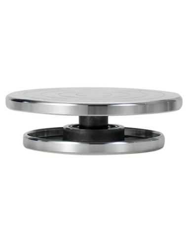 Torno Doble Lado Feqsky 15 cm para Cerámica y Pasteles