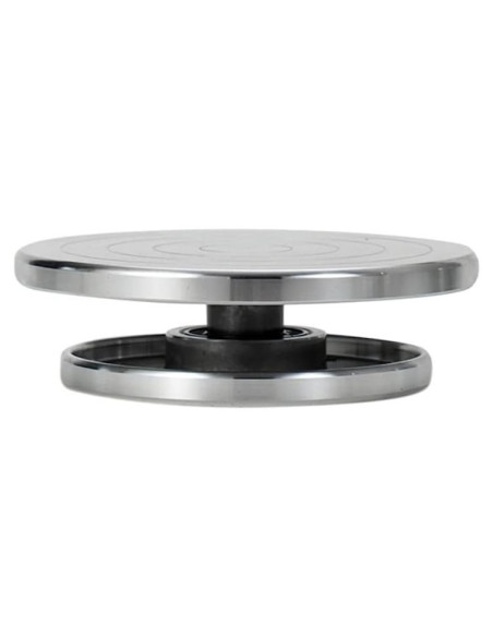 Torno Doble Lado Feqsky 15 cm para Cerámica y Pasteles