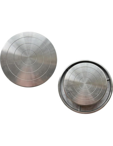 Torno Doble Lado Feqsky 15 cm para Cerámica y Pasteles