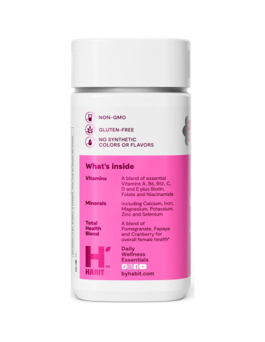 Suplemento Multivitamínico para Mujeres Habit - 60 Cápsulas