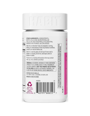 Suplemento Multivitamínico para Mujeres Habit - 60 Cápsulas
