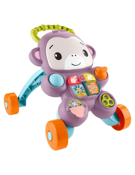 Andador Fisher-Price Aprende Conmigo Mono Morado 6+ Meses