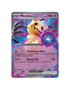 Carta Pokémon Mimikyu ex 069/159 - Doble Raro Foil 2022