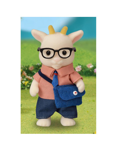 Familia de Cabras Sylvanian 4 Piezas Articuladas