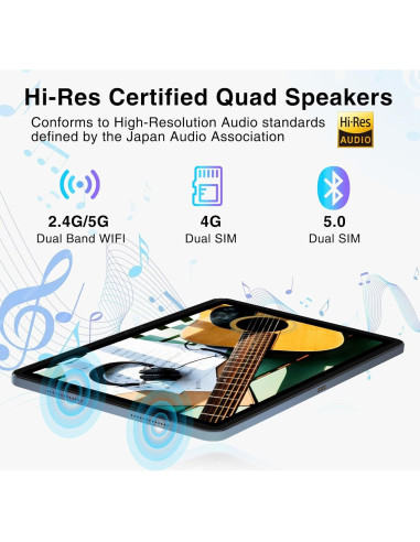 DOOGEE T20 Ultra Tableta 12" Android 14 32GB RAM 256GB