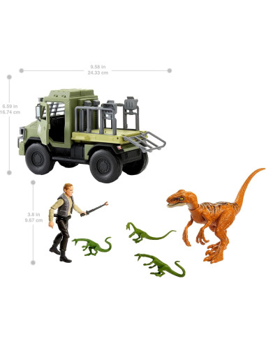 Juguete Dinosaurios Colección Legado Jurassic World Mattel