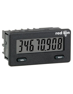 Contador Electrónico Doble Red Lion CUB5 LCD 8 Dígitos