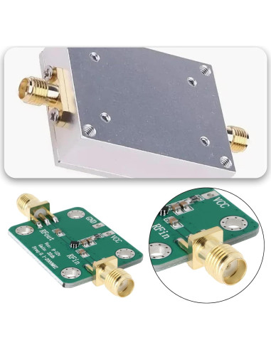 Amplificador RF Banda Ancha Crear Idea 2pcs 30dB 0.1-2000MHz