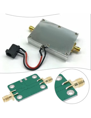 Amplificador RF Banda Ancha Crear Idea 2pcs 30dB 0.1-2000MHz