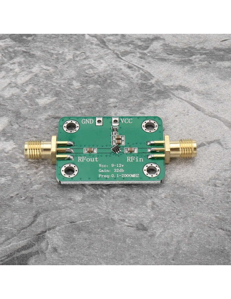 Amplificador RF Banda Ancha Crear Idea 2pcs 30dB 0.1-2000MHz