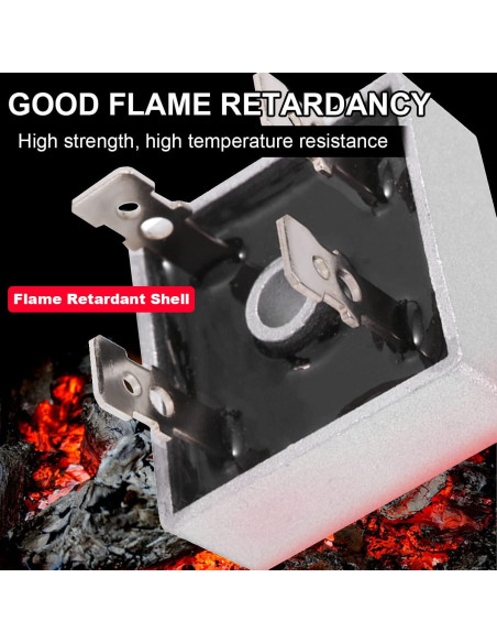 5 Pcs Diodo Rectificador Puente KBPC5010 50A 1000V Monofásico