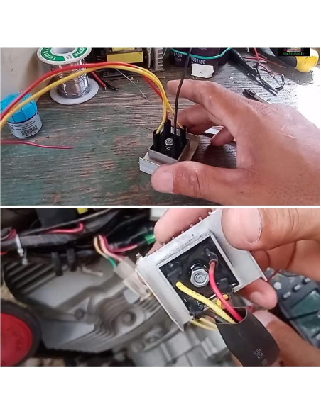 5 Pcs Diodo Rectificador Puente KBPC5010 50A 1000V Monofásico