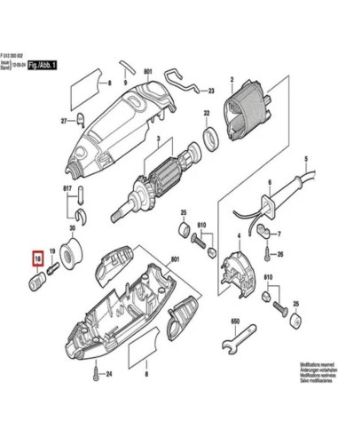 Tuerca de Colet Bosch 2610014582 para Herramientas Rotativas