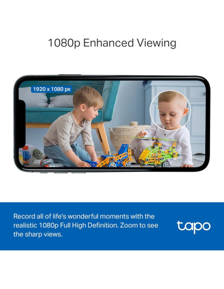 Cámara de Seguridad Interior TP-Link Tapo C100 1080P 4-Pack