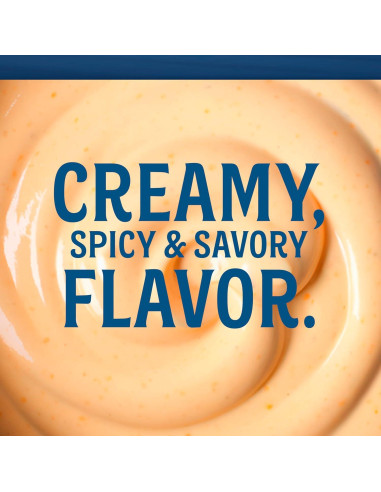 Dip Estilo Mayonesa Hellmann's Ranch Picante 340 g Sin Sabores Artificiales