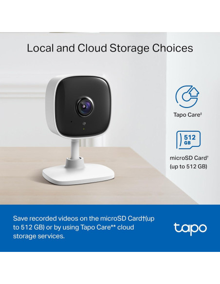 Cámara de Seguridad Interior TP-Link Tapo C100 1080P 4-Pack