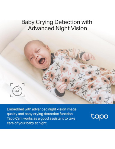 Cámara de Seguridad Interior TP-Link Tapo C100 1080P 4-Pack