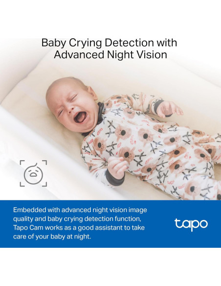 Cámara de Seguridad Interior TP-Link Tapo C100 1080P 4-Pack