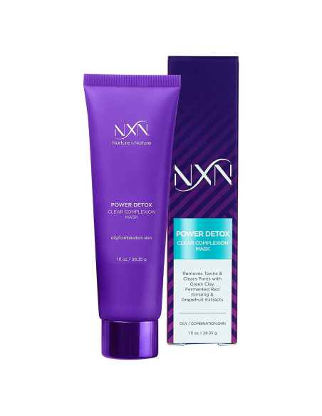 Máscara Facial Detoxificante NXN Arcilla Kaolin 29.57 ml