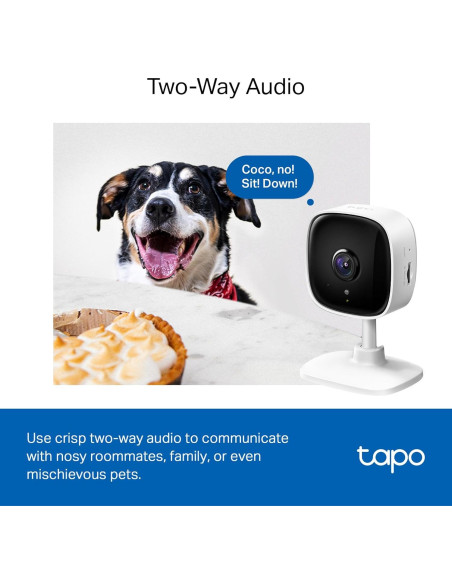 Cámara de Seguridad Interior TP-Link Tapo C100 1080P 4-Pack