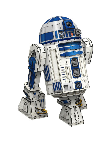 Kit de Modelo 3D R2-D2 4D Cityscape Star Wars 192 Piezas