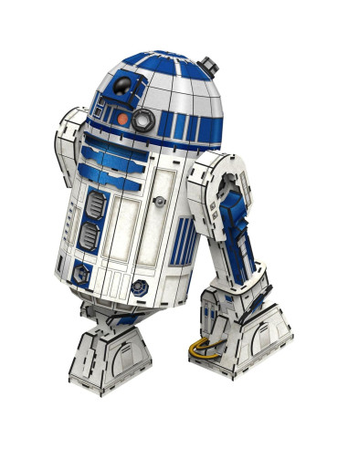 Kit de Modelo 3D R2-D2 4D Cityscape Star Wars 192 Piezas
