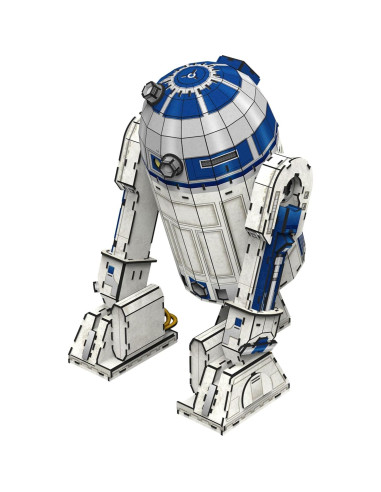 Kit de Modelo 3D R2-D2 4D Cityscape Star Wars 192 Piezas