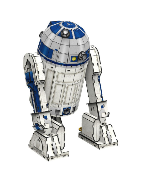 Kit de Modelo 3D R2-D2 4D Cityscape Star Wars 192 Piezas