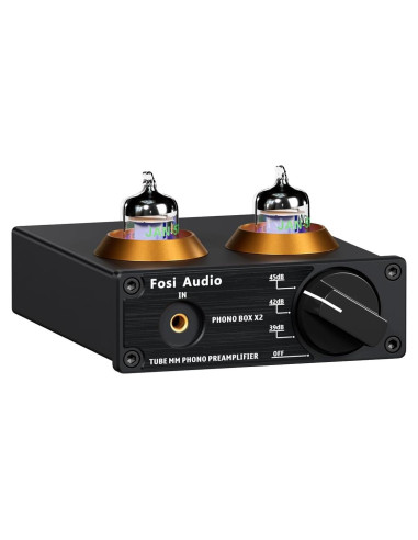 Fosi Audio Preamplificador Phono BOX X2 12V 0.31kg