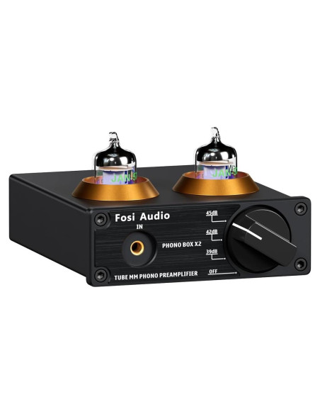 Fosi Audio Preamplificador Phono BOX X2 12V 0.31kg