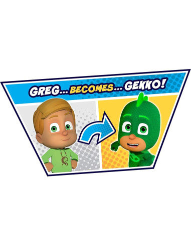 Set de Figuras Transformadoras PJ Masks Gekko Just Play 3 años+