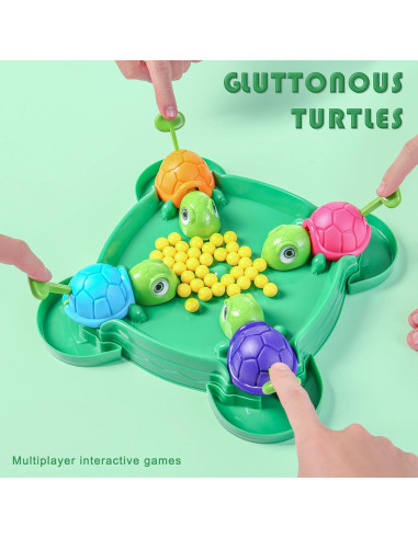 Juego de Mesa Tortuga Hambrienta - 36 Frijoles - Lejiaxing