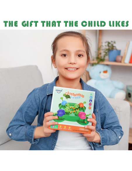 Juego de Mesa Tortuga Hambrienta - 36 Frijoles - Lejiaxing