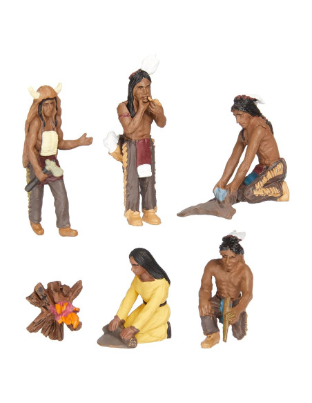Figuritas Nativos Americanos Woodland Scenics 5 Piezas 1.27-5.08cm Figuritas Nativos Americanos Woodland Scenics 5 Piezas 1.27-5.08cm