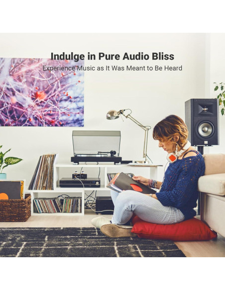 Fosi Audio Preamplificador Phono BOX X2 12V 0.31kg