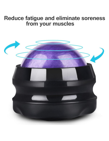 Rodillo de Masaje Manual Solacium - Alivio Muscular y Estrés