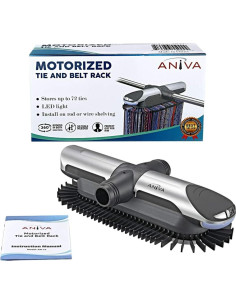 Organizador de Corbatas Motorizado Aniva con Luces LED 2