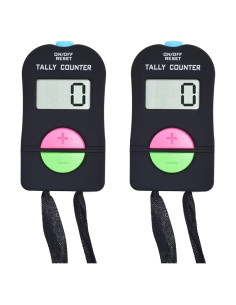 Contador Manual Electrónico VANVENE 2 Pcs, Suma y Resta, 1119