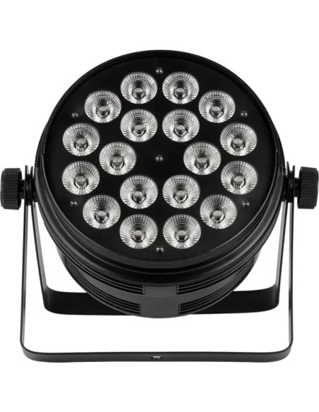 Luz de Escenario Monoprice 18x 10W RGBW Flat Par 180W
