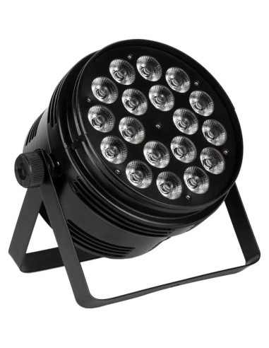 Luz de Escenario Monoprice 18x 10W RGBW Flat Par 180W