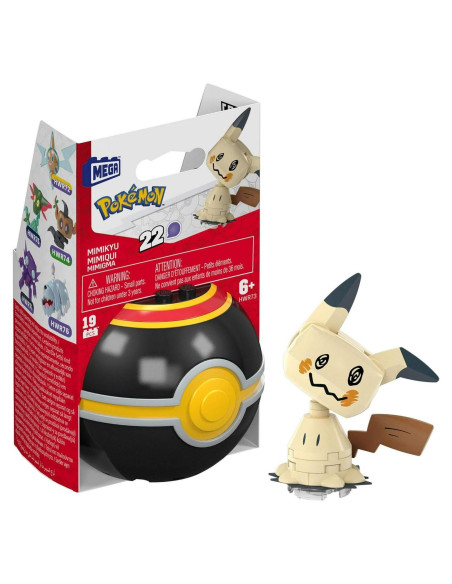 Mega Bloks Pokémon Mimikyu Luxury Ball HWR73 - 55g