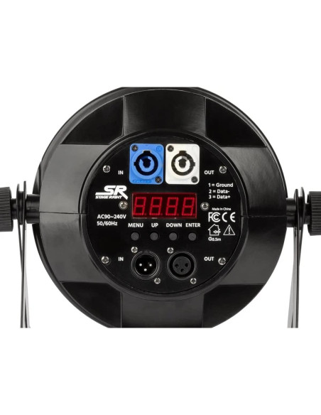 Luz de Escenario Monoprice 18x 10W RGBW Flat Par 180W