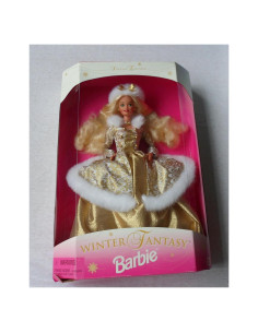 Barbie Fantasía Invernal 1995 Rubia Mattel Edición Especial
