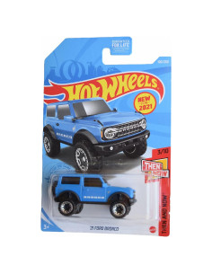 Hot Wheels Ford Bronco 2021 Azul 1:64 Mattel