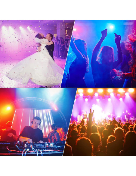 HOLDLAMP Luz de Cabeza Móvil 19x15W RGBW DMX para Eventos