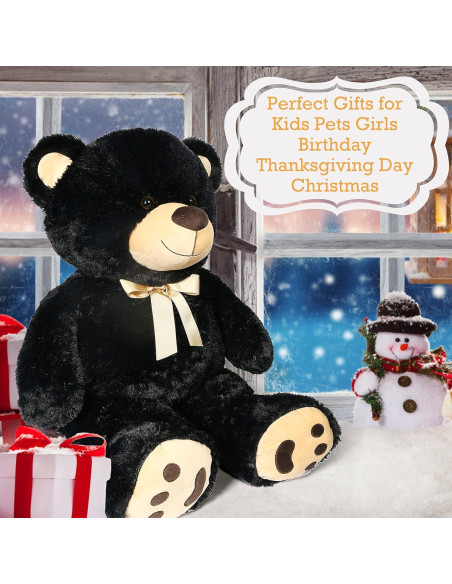 Oso de Peluche Gigante LotFancy 91 cm Lavable para Niños