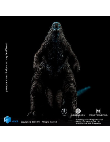 Figura de Acción Godzilla Rayo de Calor Hiya Toys 17.78 cm