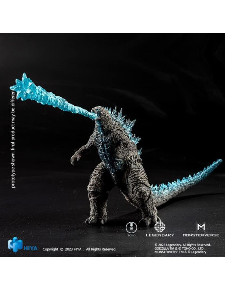 Figura de Acción Godzilla Rayo de Calor Hiya Toys 17.78 cm